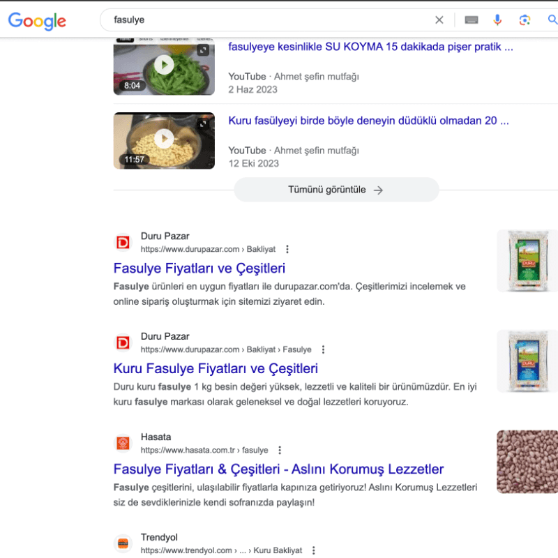 hasata-fasulye
